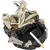 骸骨灰皿 スカル 卓上灰皿 ハロウィン 樹脂 置物 大容量 スカルヘッド 工芸品 細工 髑髏 はいざら おしゃれ 面白い 葉巻 はいざら ドクロ 置物 ハロウィン 装飾 お化け屋敷 家庭用 室内 屋外 装飾品 道具 ハロウィン パーティー 雰囲気満点 個性 インテリアグッズ
