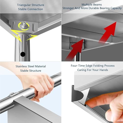 Étagère de rangement en métal durable avec finitions soignées antirouille - 6