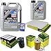 Produktbild QR-PARTS 69344471 Filter Set Inspektionspaket 6 Liter Motoröl Top Tec 4600 5W-30 MANN-FILTER Innenraumfilter Kraftstofffilter Luftfilter Ölfilter