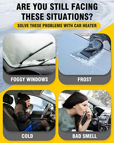 Car Heater, 12V Portable Car Heater, Portable Car Heater That Plugs Into Cigarette Lighter For Car #TOP1