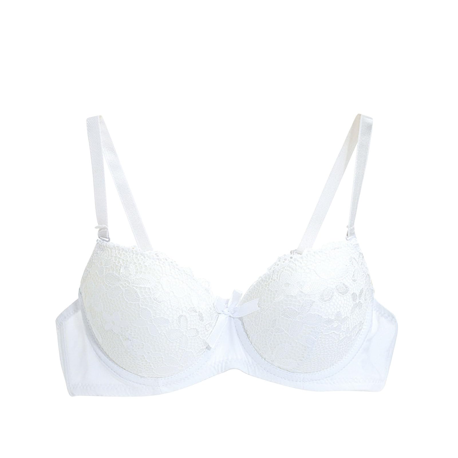 Womens Lace Bra Wire Free Strapless Thin Ultra-Soft Comfy High Support Wireless Bras No Sponge Push Up Brasserie