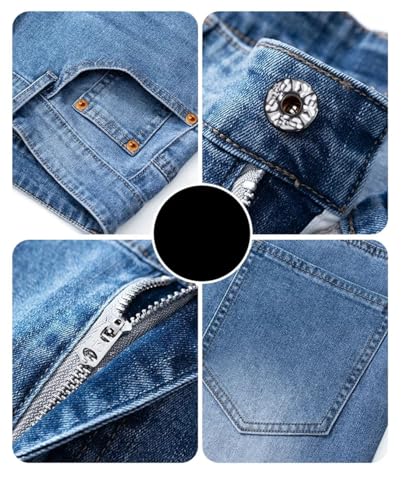 Men's Summer Thin Straight Jeans Clothing Soft Breathable Trousers Comfortable Business Loose Denim Pants2