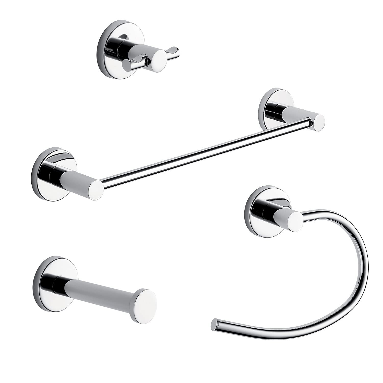 Gedy G-Singapore Porta Asciugamani Con Snodo Cromo - Braccia Girevoli, Acciaio Inox E Cromall, 6x36x5.6cm, Garanzia 10 Anni, Design R&S