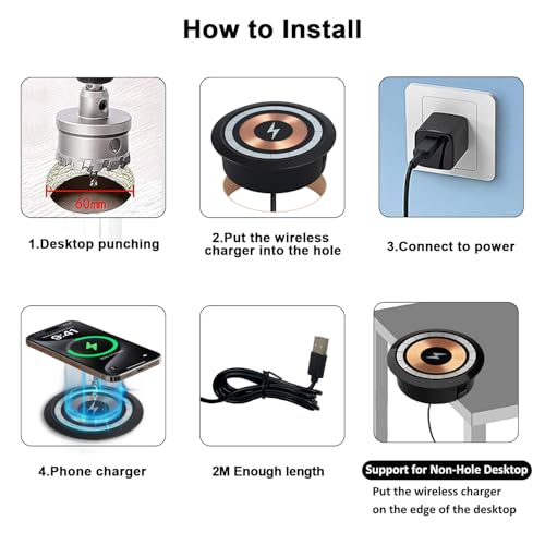 Chargeur induction iPhone 16 et Samsung S25 station rapide 15W - 6