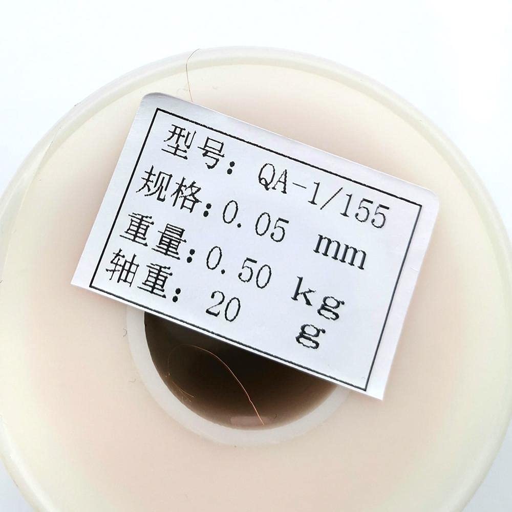 Drut miedziany 500 g/rolki 0,13/0,25 mm 0,5/0,8 0,65 1,3 1,4 mm Qa-1-155. Cewka drutu magnesu Cewka nawiedzająca przewód(0.13mm)