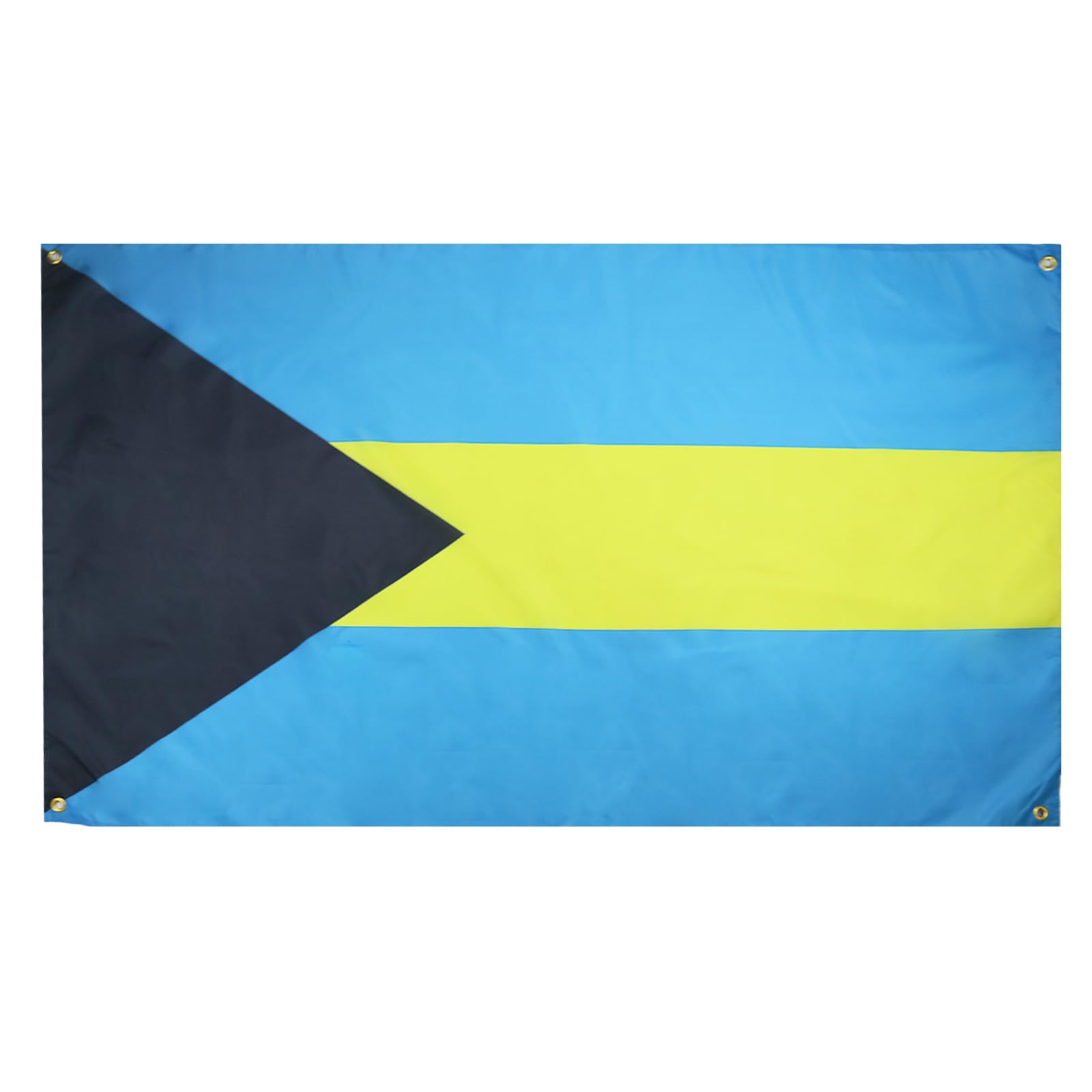 AZ FLAG Flagge Bahamas, 150 x 90 cm, mit 4 Ösen, Bahama-Pavillon für Balkon oder Wand