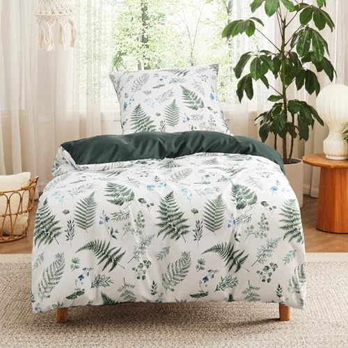 BEDSURE Bettwäsche 135x200 2teilig Bettbezug - Bettwäsche-Sets 135 x 200...