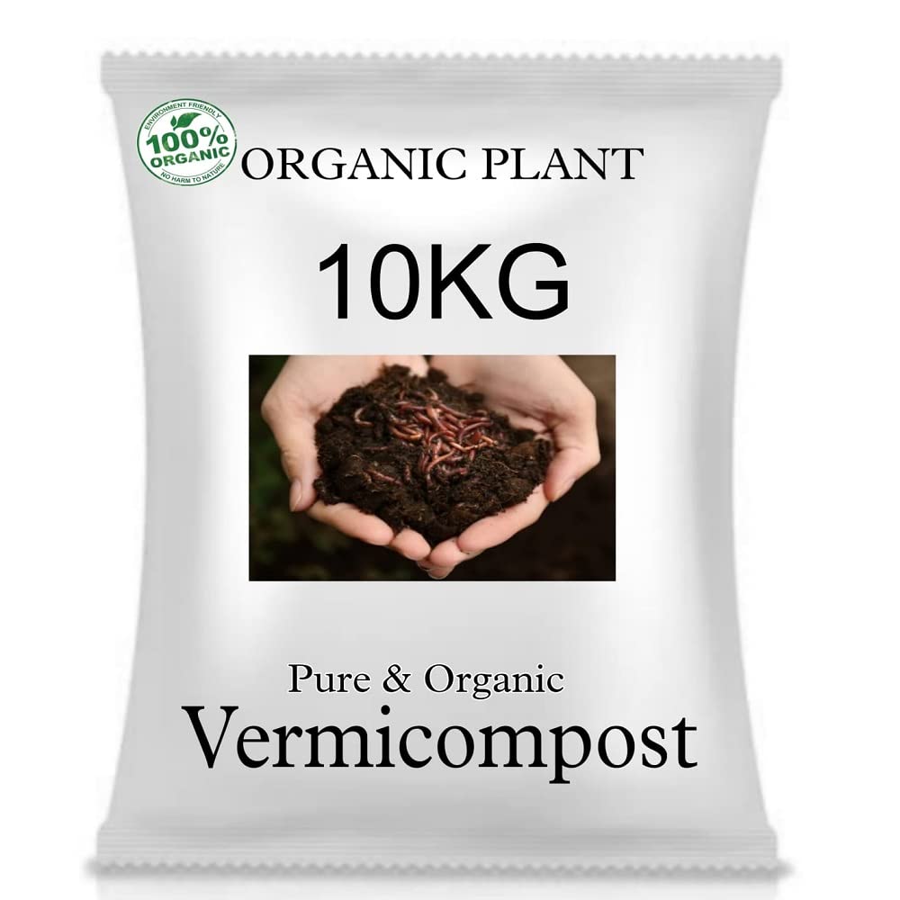 Pure & Organic Vermicompost Fertilizer Manure for Plants 10KG (B0C3MJGNGW) Amazon Price History, Amazon Price Tracker