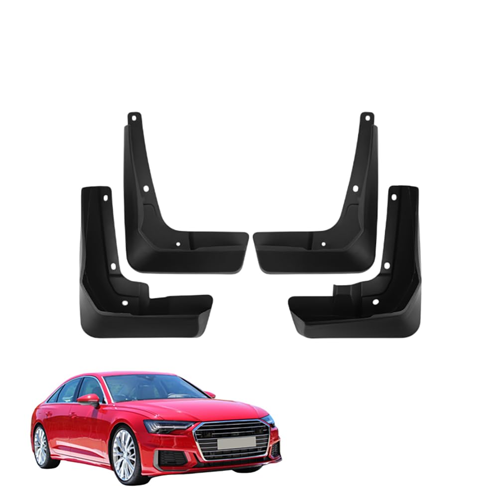 AMHVMU 4pcs Mud Flaps for Audi A6 S Line Sport Edition 2019-2025
