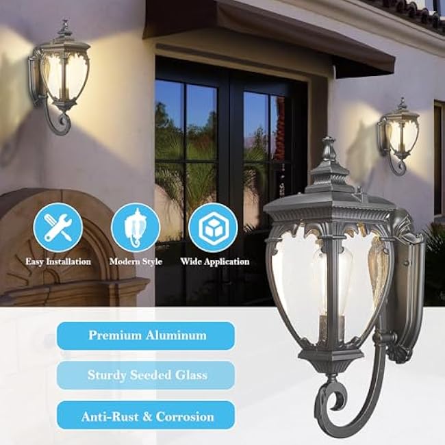 Modern Small Outdoor Wall Lights Wall Mount Exterior Light Fixtures