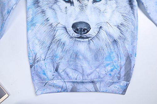IDGREATIM Unisex 3D Druck Hoodie Herren Damen Kapuzenpullover Bunt Langarm Pullover Fleece Coole Sweatshirt S-4XL - Image 6