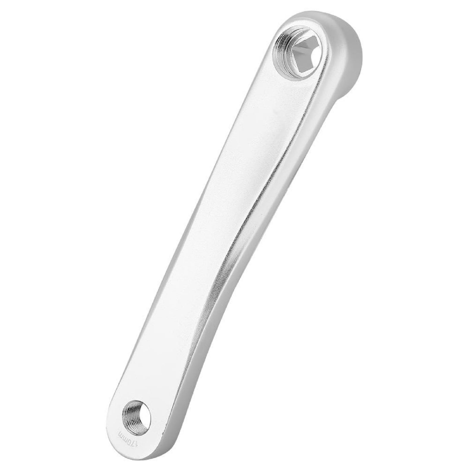 Jadeshay Bielas Bicicleta 170 mm Universal Manivela Aleación de Aluminio Accesorio Repuesto Brazo Manivela Cadena Montaña Carretera Rhombic Hole