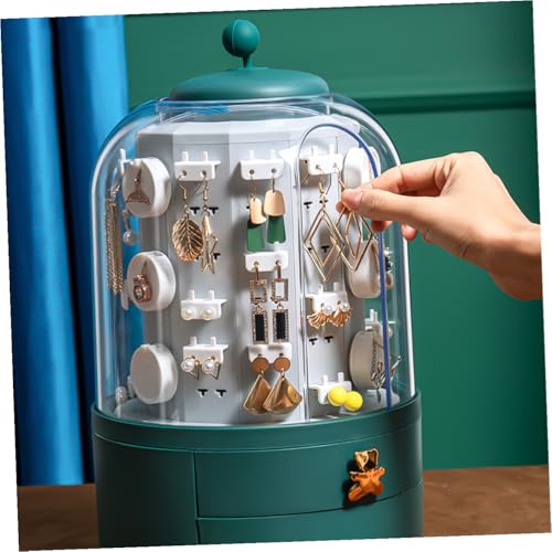 Boîte à Bijoux Verte de Luxe KOMBIUDA Cadeau Idéal pour Rangement Maison