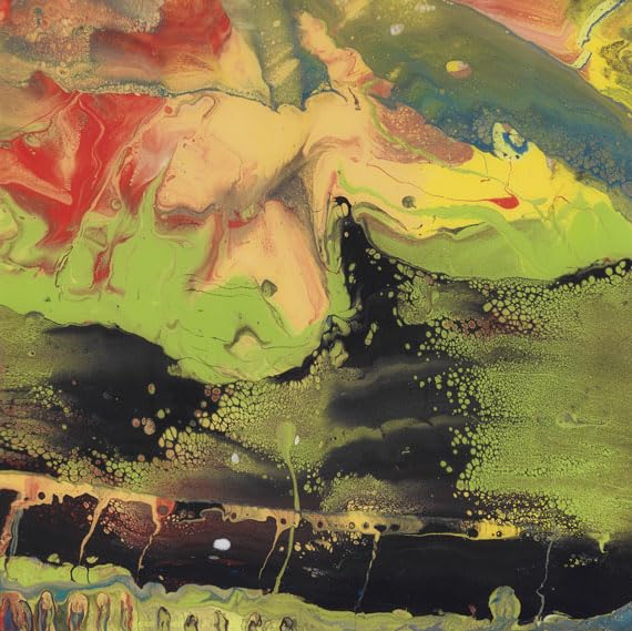 Affiche classique de graffiti Gerhard Richter peinture sur toile 60x60cm sans cadre décoration