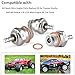 Shaluoman N3 Hot Spark Glow Plug for RC Nitro Engines Car Truck Buggy Pack of 5, Spark Plugs for Traxas T-maxx Kyosho HSP1 HPI Redcat, Powerful 70117 Nitro Engine Parts Replace OS 8