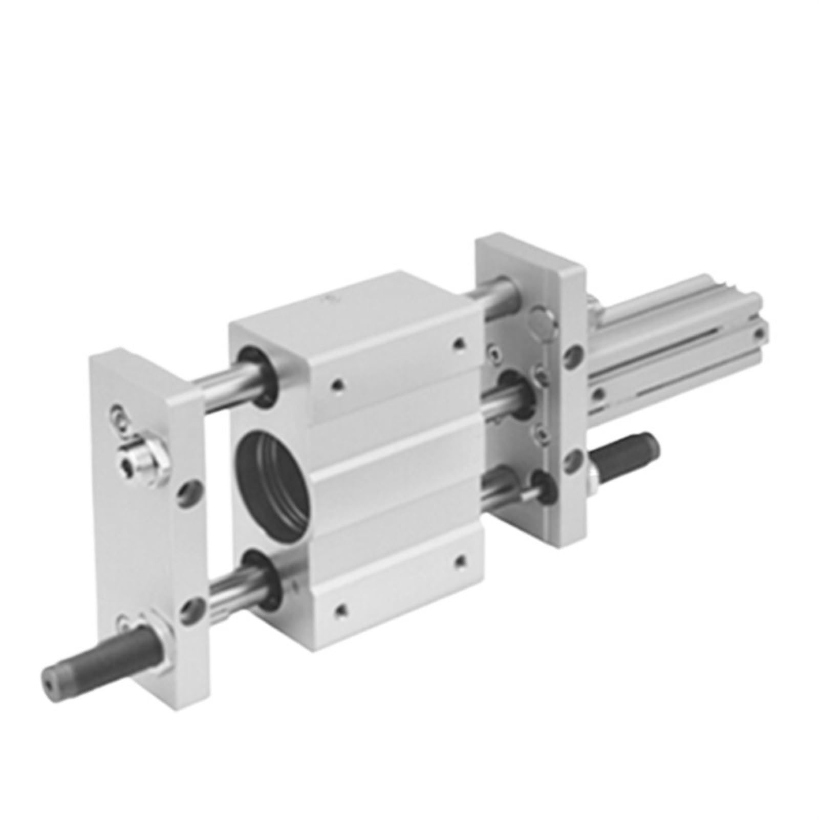 EXBWXNIL 1pcs Platform Cylinder CXT CXTL CXTL20 Stroke 25 50 75 100 125 150 175 200 250 300mm CXTL20-25/50/75/100/125/150/175/200/250/-B/-BS(With Buffer -B,CXTL20-150)