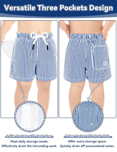 Image of Olreco Toddler Swim Trunks Baby Boy Bathing Suit Quick Dry Kids Swimsuits Boys Board Shorts Kids Swim Shorts Boys' Swimwear