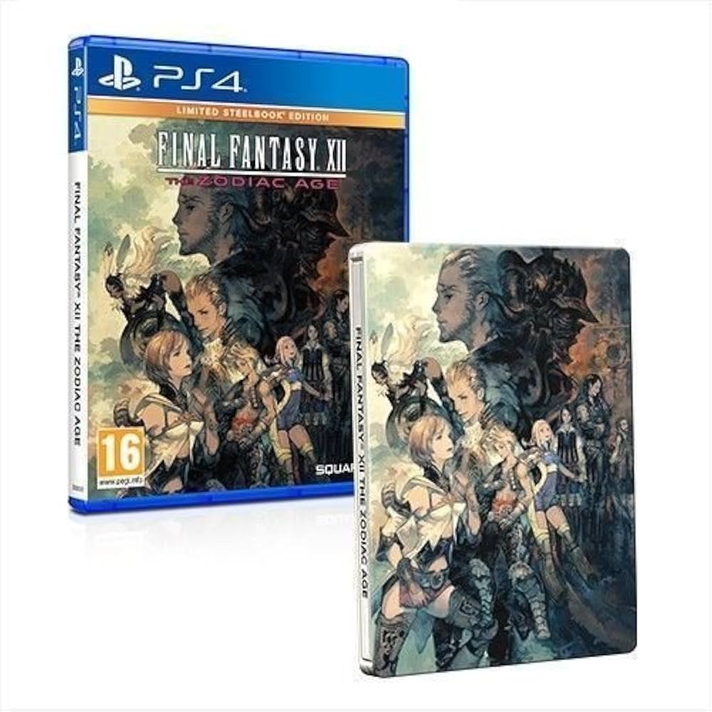その他 Final Fantasy XII The Zodiac Age - Steelbook Edition - PS4 Final Fantasy XII the Zodiac Age - Limited Steelbook Edition