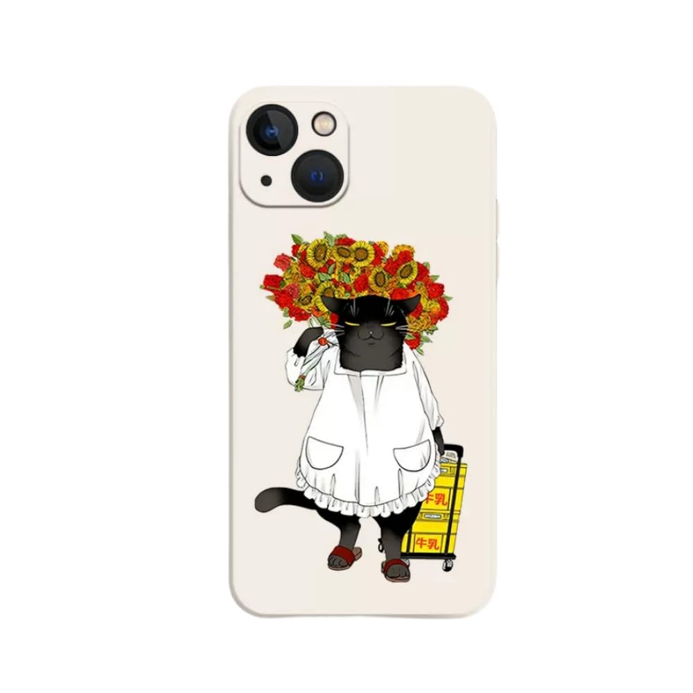 Amazon.co.jp: WESTN デキる猫は今日も憂鬱 スマホケース iphone