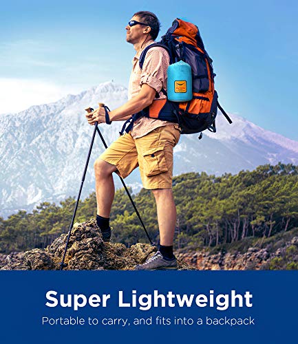 Puroma Camping Hammock Single & Double Portable Hammock Ultralight Nylon Parachute Hammocks With 2 Hanging Straps For Backpacking, Travel, Beach, Camping, Hiking, Backyard #TOP3