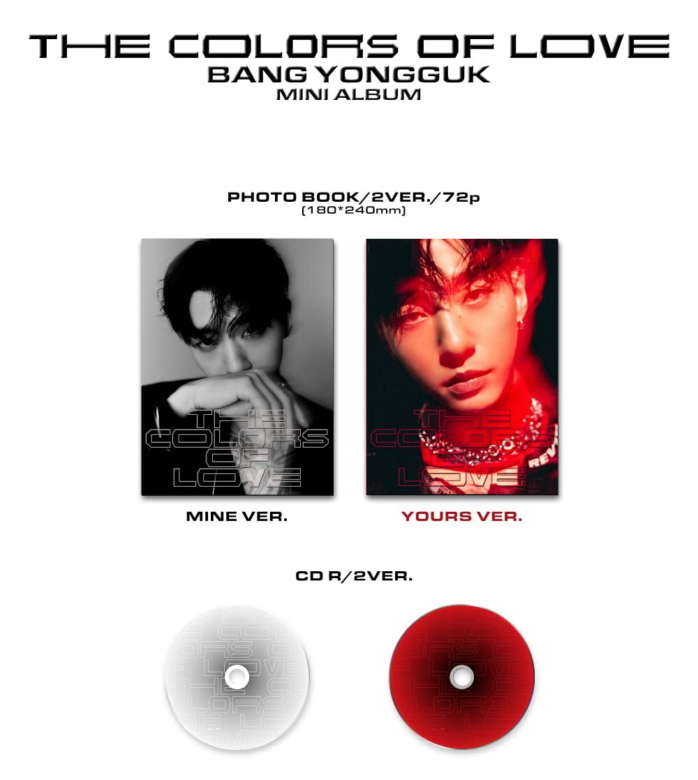 Bang Yong guk - The Colors of Love (2nd Mini Album) (2 ver. Set)