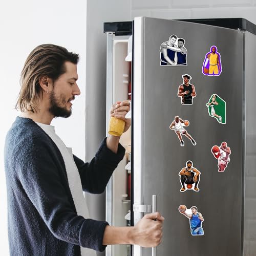 Imanes decorativos para nevera baloncesto 11 piezas miniatura 7