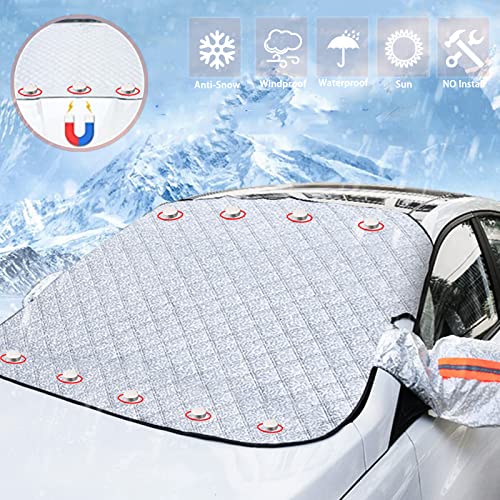 FINEVERNEK Copri Parabrezza Auto Inverno, Copertura auto...