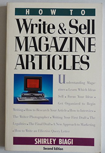 How to Write and Sell Magazine Articles