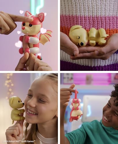 fingerlings adopt me x dog interactive pet with 40 sounds amp reactions ages 5