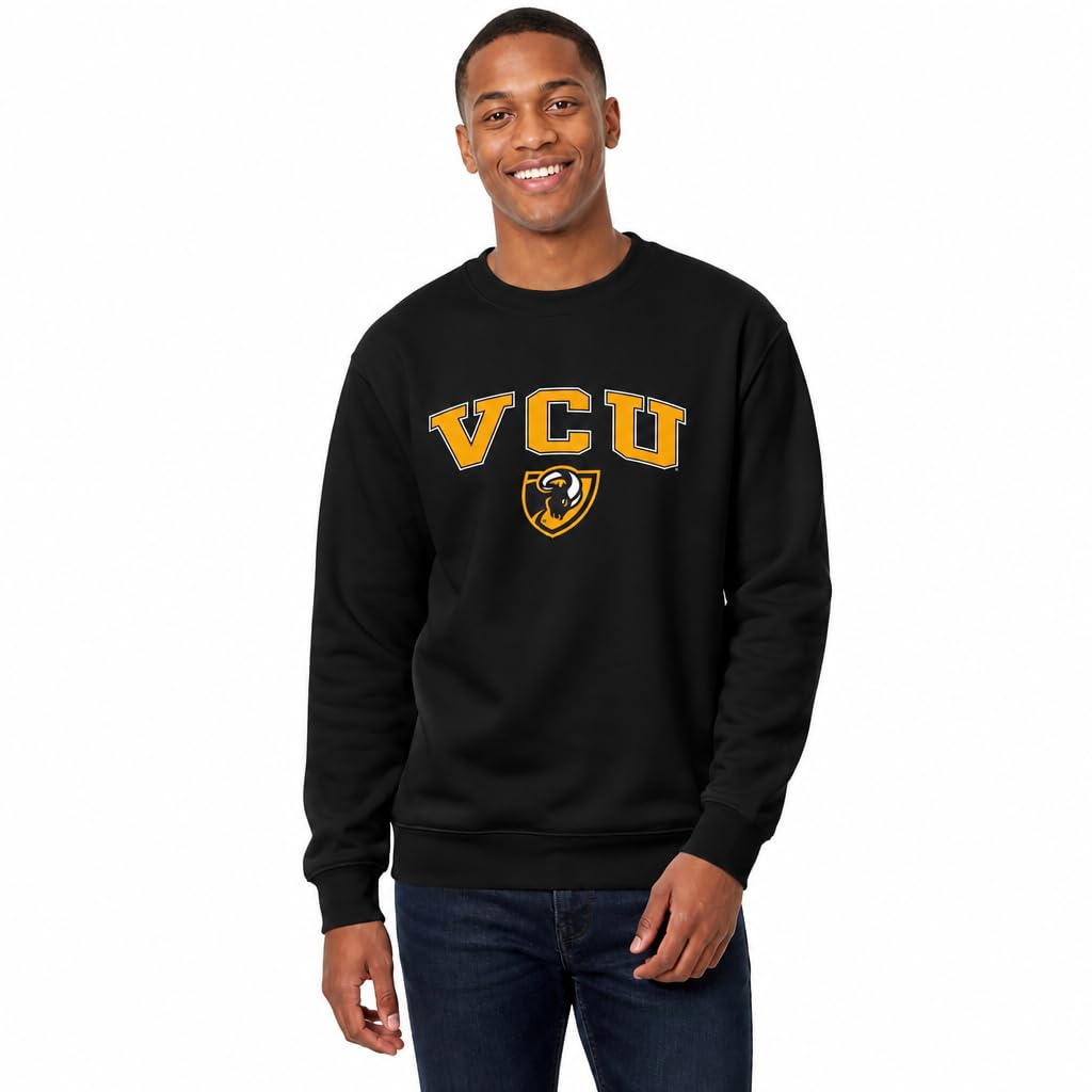 NCAA College Sweatshirt Fleece Crewneck Pullover for Men and Women