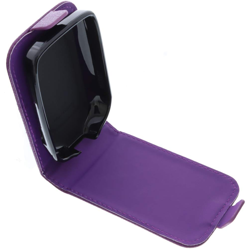 Funda Compatible con Abbott Freestyle Libre 2 Flip Style Estuche para la protección Lila