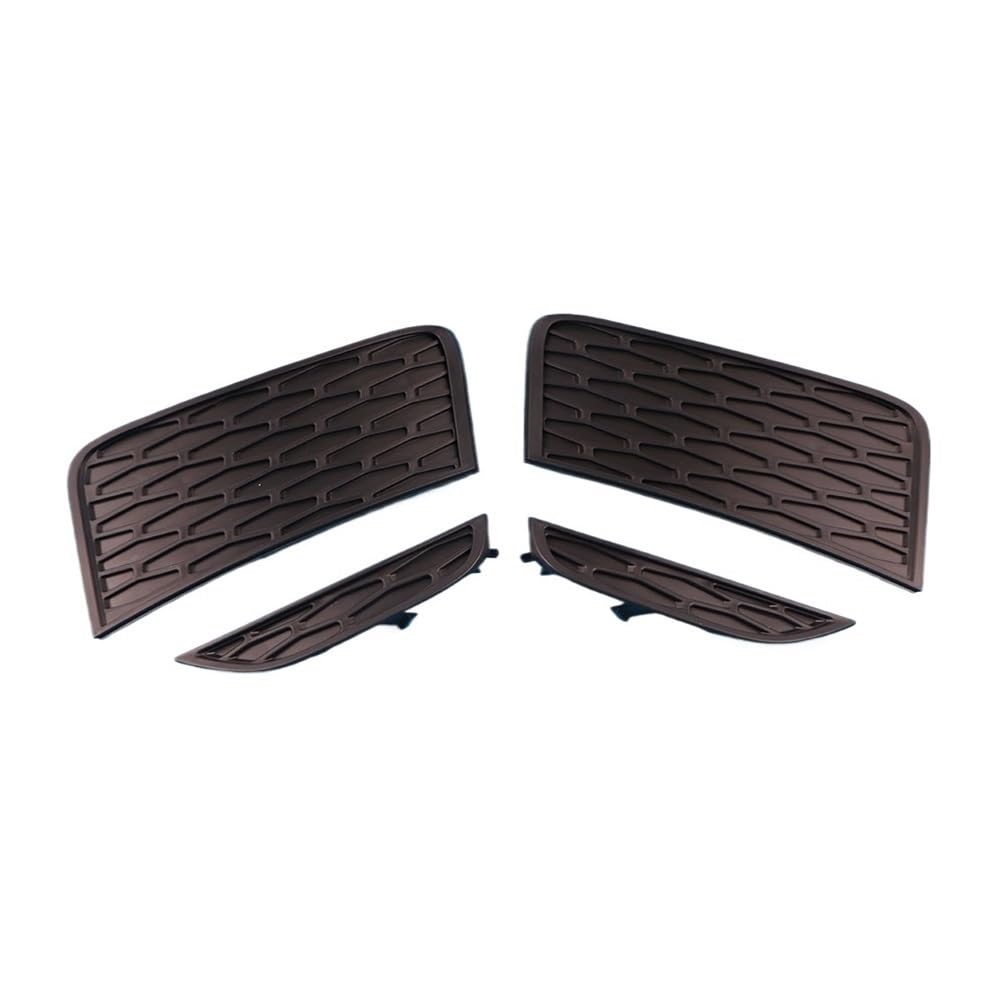 Rejilla delantera de parachoques compatible con Range Rover Evoque 2012 a 2015, bisel de faro 8