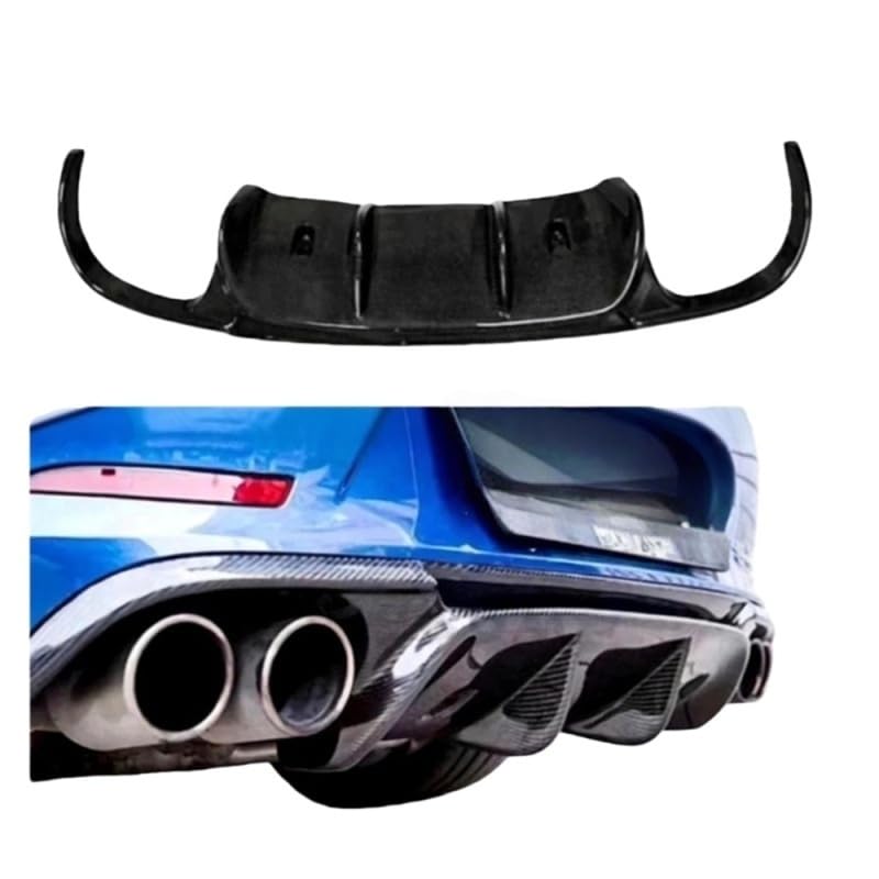Rear Diffuser for Porsche 911 991.1 Carrera 2012 2013 2014 2015 Vorsteiner Style Carbon Fiber Bumper lip Spoiler Body Kit Accesorios