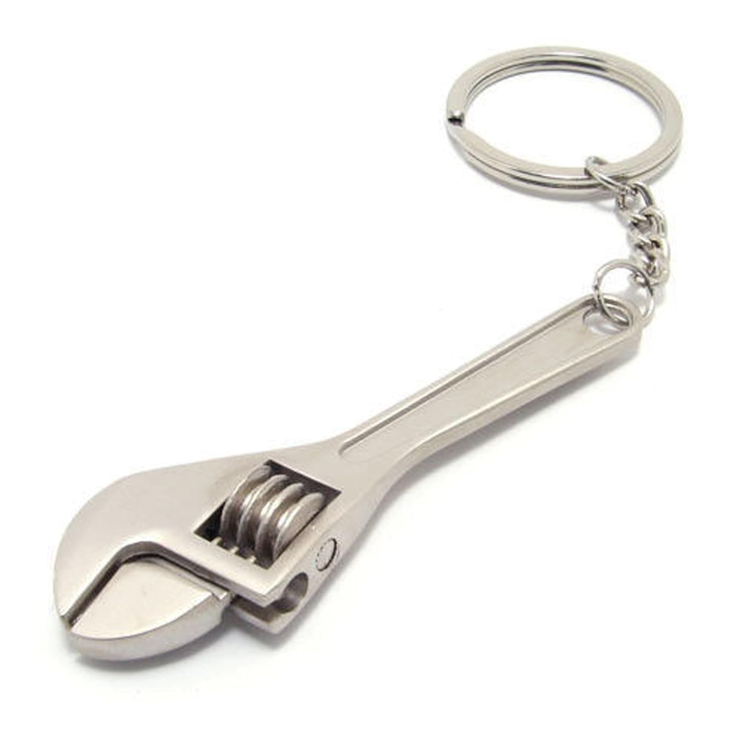 ACEFAST INC 1 X New Metal Adjustable Creative Tool Wrench Spanner Key Chain Ring Keyring Gift