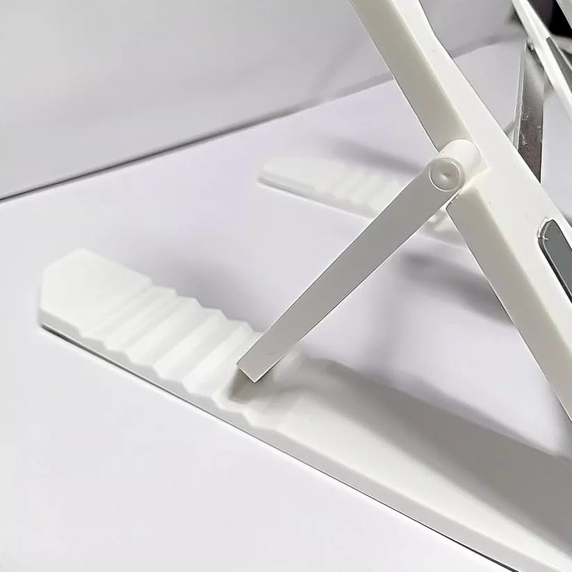 Image of Trendymart Multi-Position Adjustable Tablet, Mobile Phone & Laptop Stand - Foldable Bracket Holder for Desk, Home & Office (1 Pc) | NISHU Superstores
