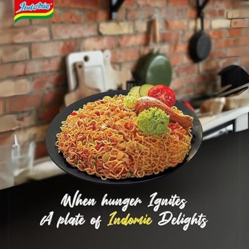 Image of Indomie Mi Goreng Instant Fried Noodles, Dry Noodles with Seasoning Sachets, 80g