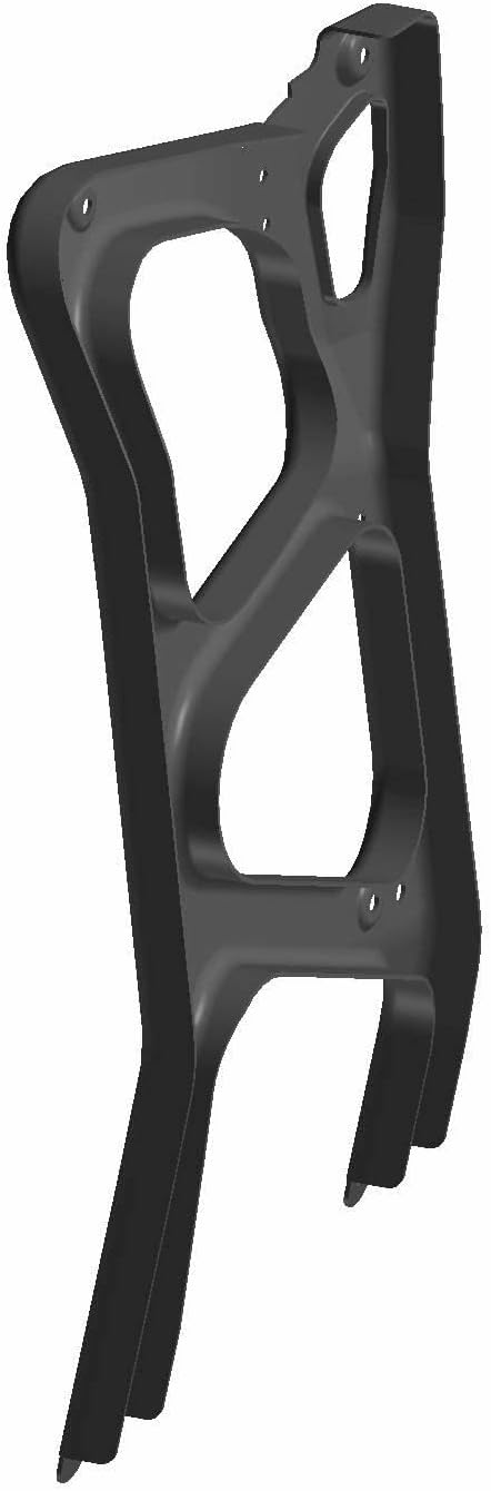 Polaris RZR Door Frame, Rear, Left Hand, Matte Black, Genuine OEM Part 5260413-458, Qty 1