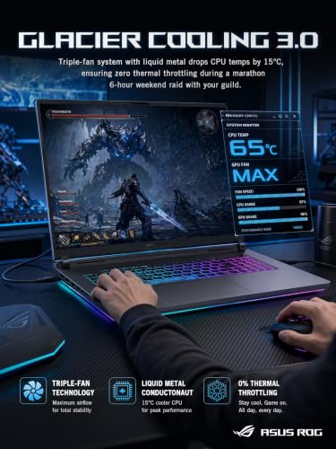 Image of ASUS ROG Strix G18 AI Gaming Laptop Intel Ultra 9 275HX RTX 5070TI 64GB 2TB