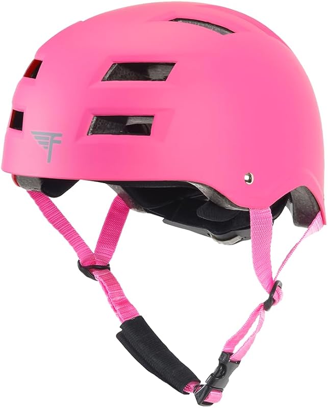 Flybar Casco de bicicleta - Esfera ajustable multideportiva con doble certificado, casco ligero para monopatín, patinaje sobre ruedas, Pogo, scooter eléctrico, snowboard, niños y niñas - Cascos para adultos
