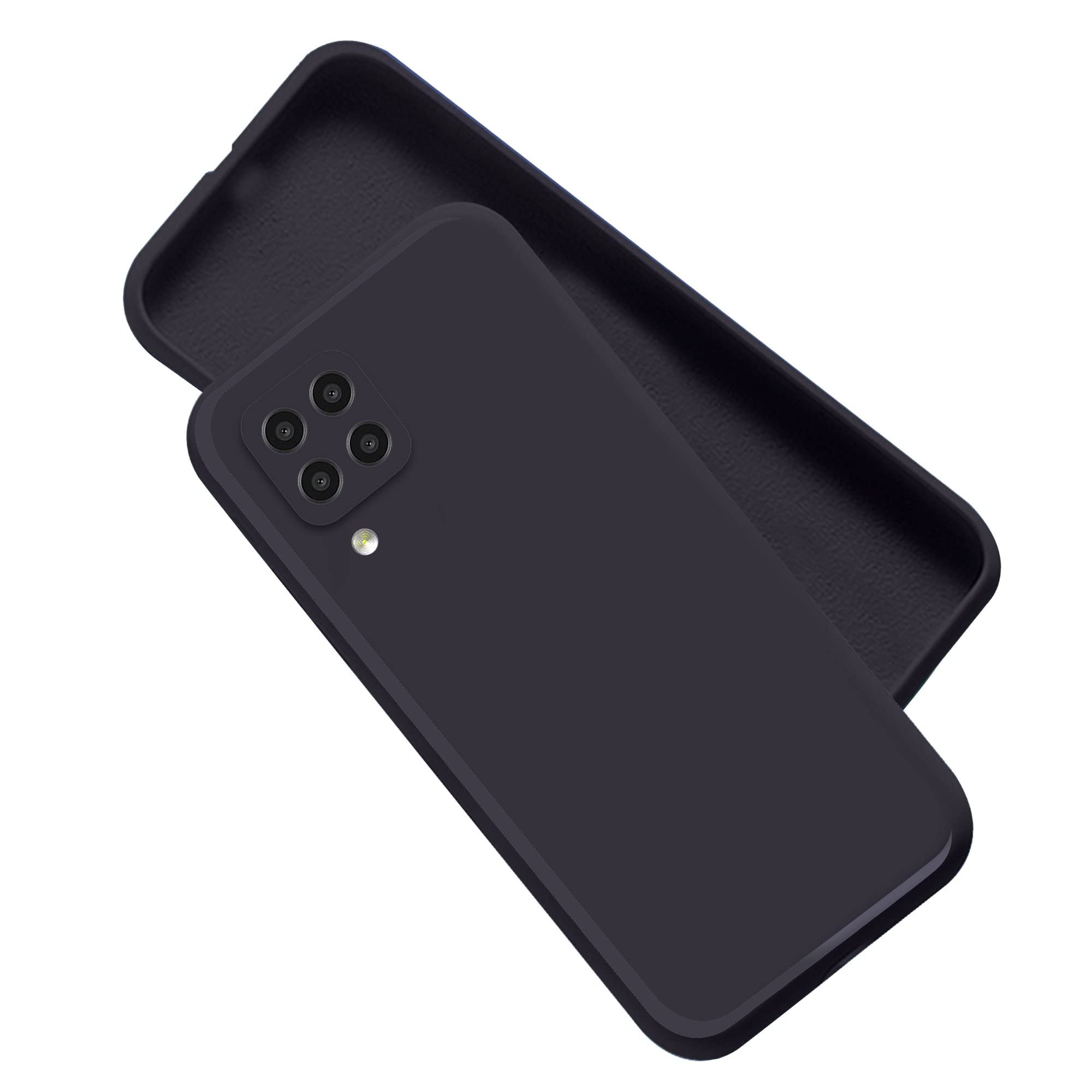 A rtistque Liquid TPU Silicone Matte Shockproof Flexible with Camera Protection Soft Back Cover Case for Samsung Galaxy M42 5G - Black (B09MKRYY5N) Amazon Price History, Amazon Price Tracker