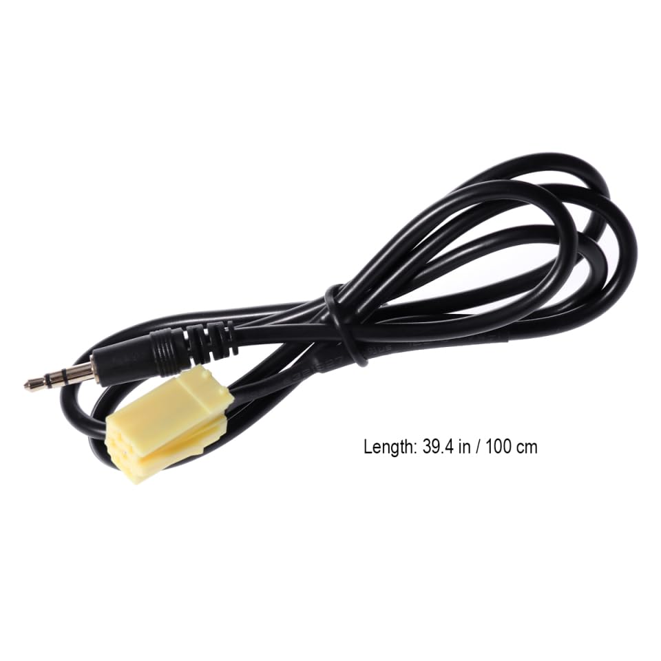 Cable Auxiliar Jack 3.5mm para Audio de Auto y Móviles miniatura 3