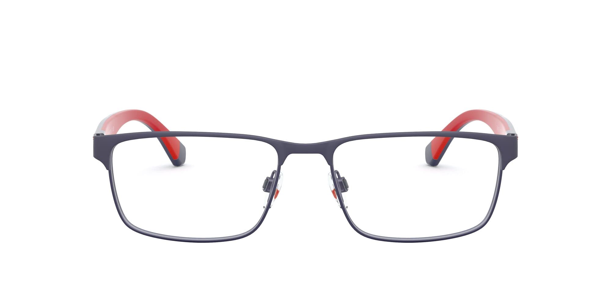 Emporio Armani Mens EA1105 Rectangular Prescription Eyewear Frames