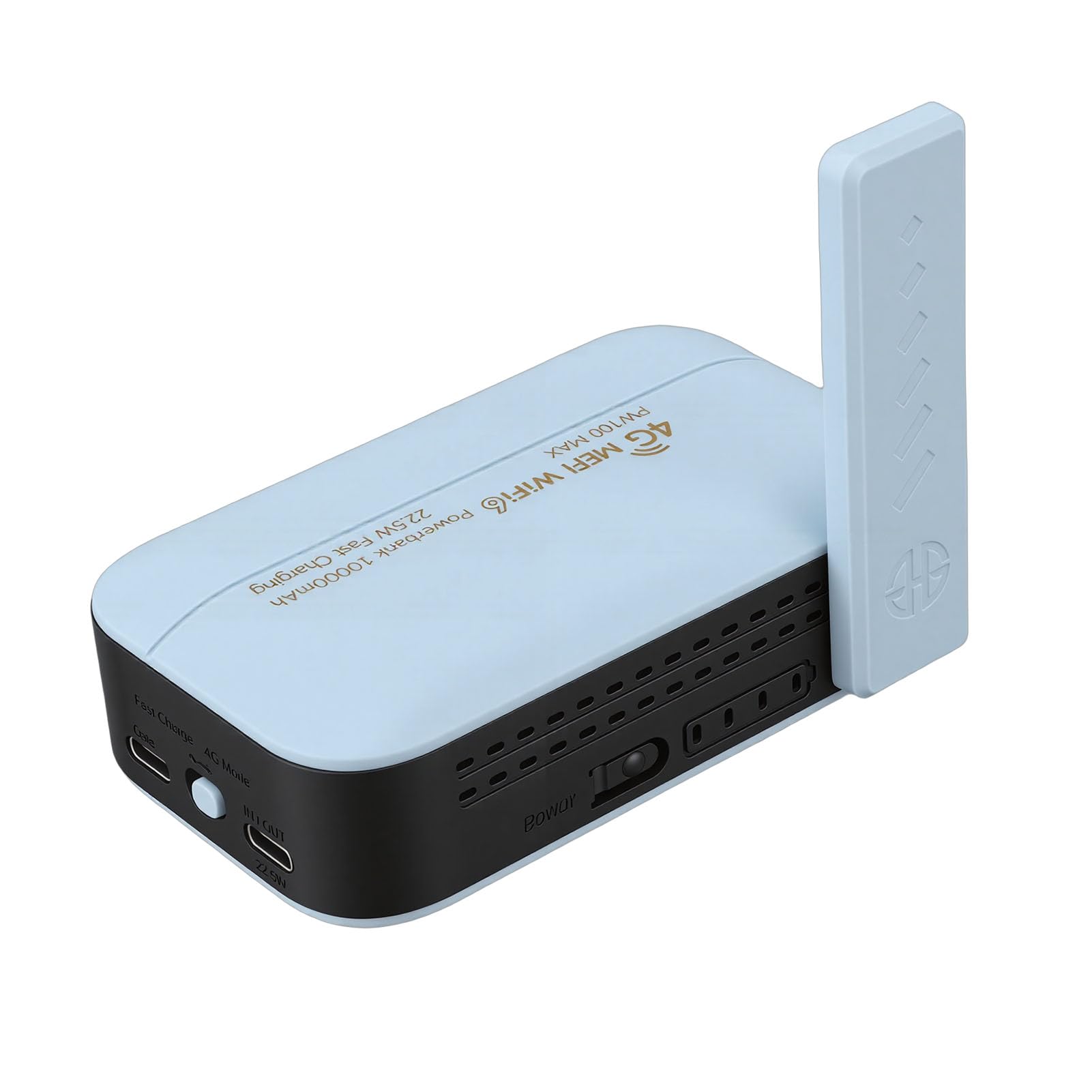 Vikye Routeur Portable 4G avec Emplacement pour Carte SIM, WiFi 300 Mbps6