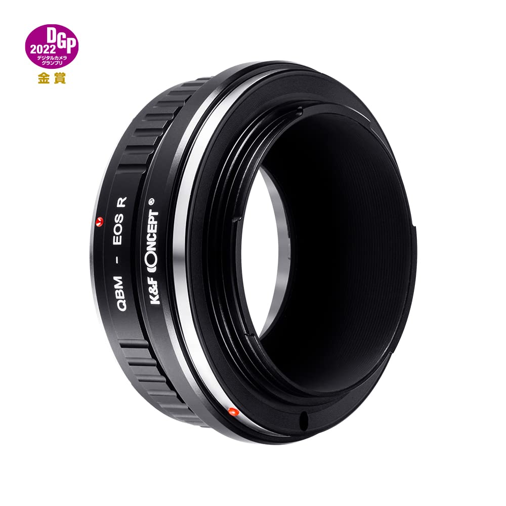 Amazon | K&F CONCEPT レンズマウントアダプター QBM-EOS R マニュアル