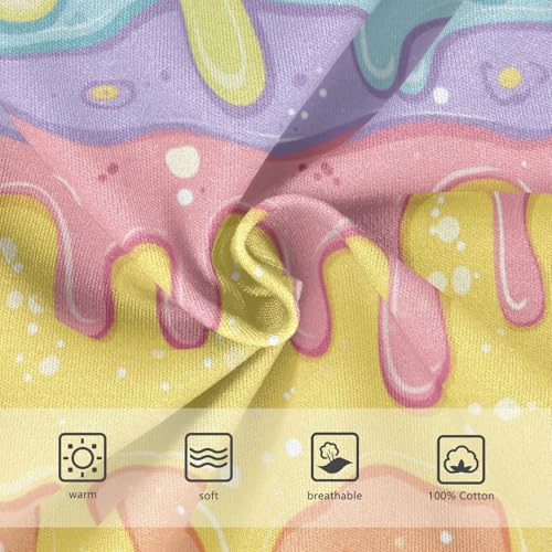 Wusikd Colorful Ice Creams Boys' Underwear Cotton Boys Briefs Soft Toddler Underwear 2T3