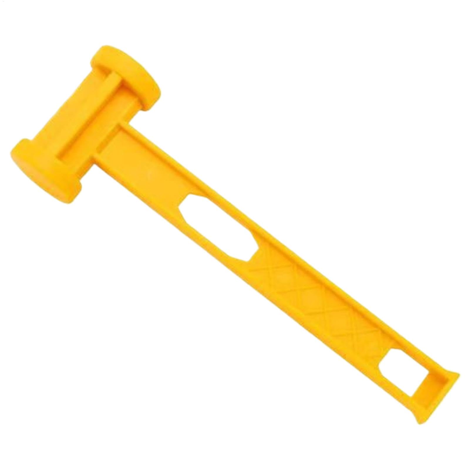 Maillet de camping, marteau de perçage, marteau de tente facile à transporter, marteau de piquet antirouille en polyéthylène robuste pour la randonnée