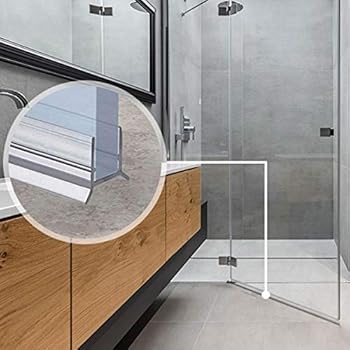 Joint De Douche Pour Paroi En Verre, 160Cm, Vitre 6-7-8Mm, Joint D