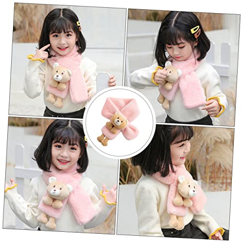 BESTYASH 1pc Lovely Cartoon Boy Girl Scarf Neck Warmer for Boys and Girls Soft Scarf Cozy and Skin-friendly Design for Toddlers and Boy Girl3