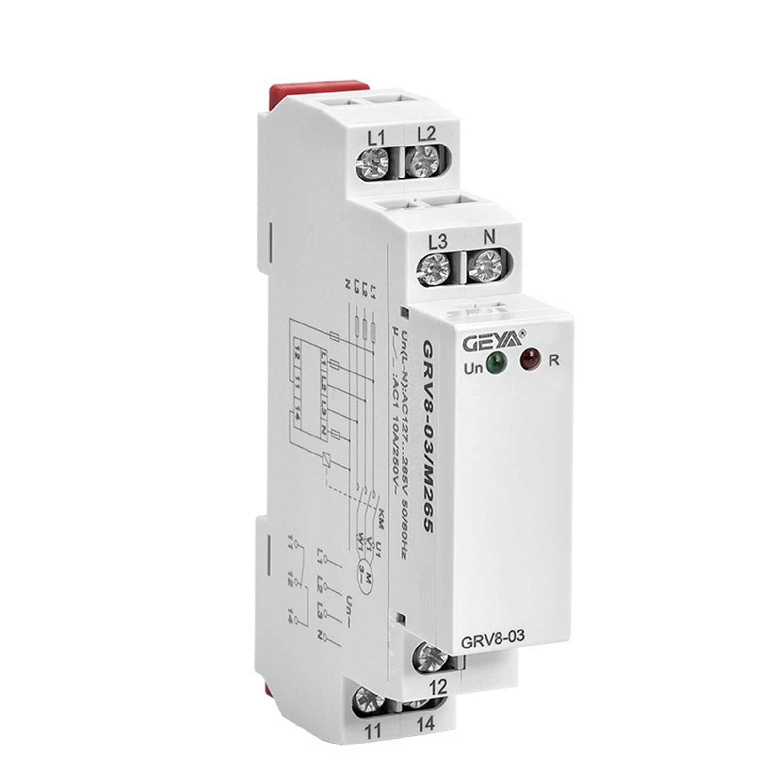 AQHYEBNSR GRV8-03 Voltage Monitoring Relay Phase Sequence and Failure Protection 8A 10A 1SPDT 2SPDT(GRV8-03D M460)