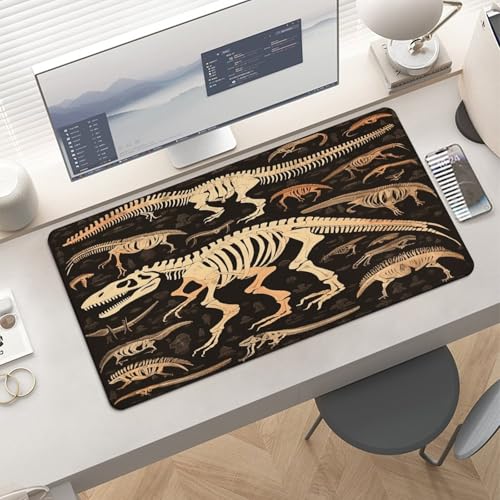 Mouse Pad Grande con Diseño de Esqueleto de Dinosaurio miniatura 6